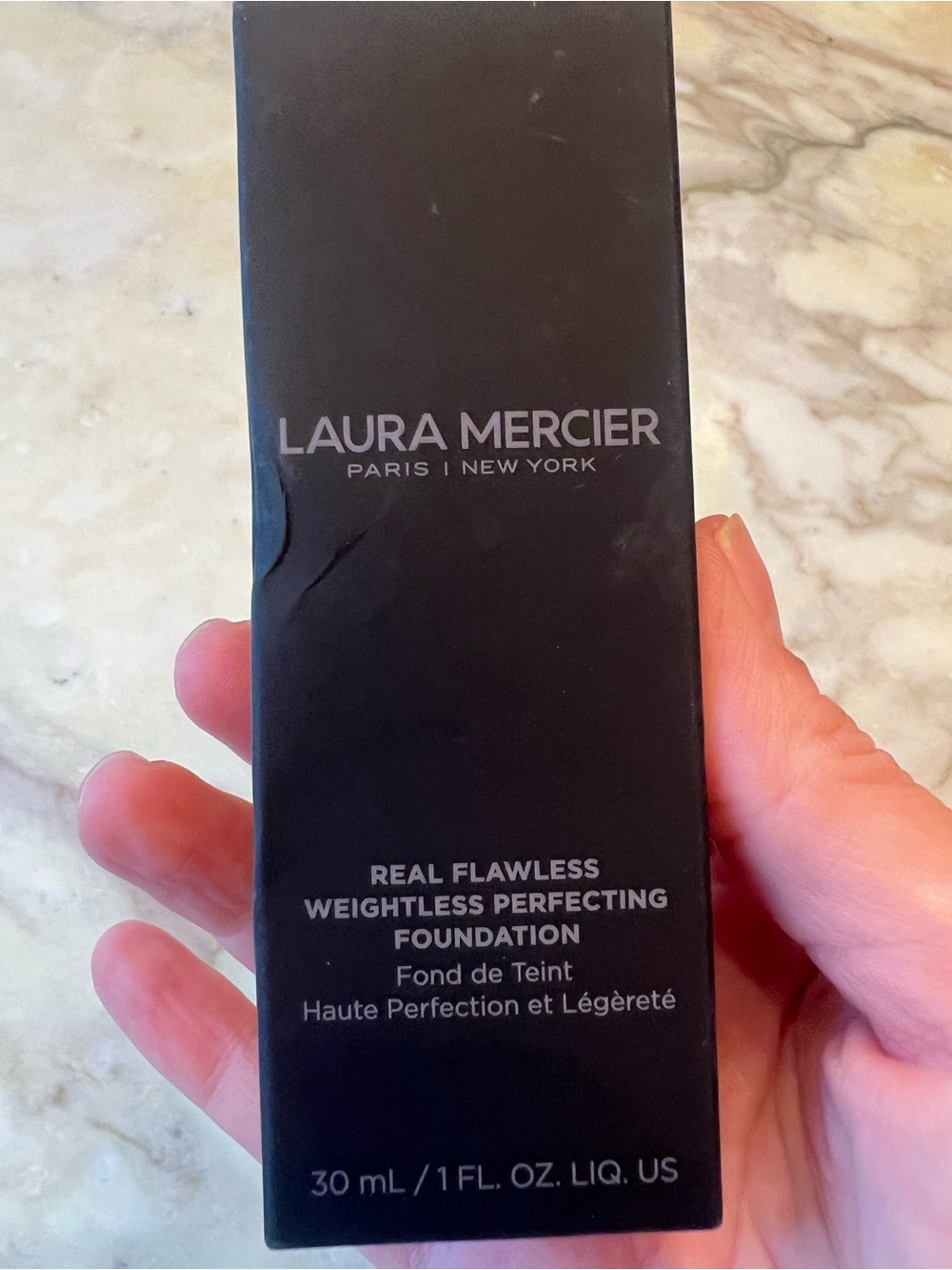 laura mercier Real Flawless Weightless Perfecting Foundation - Cashmere W1W